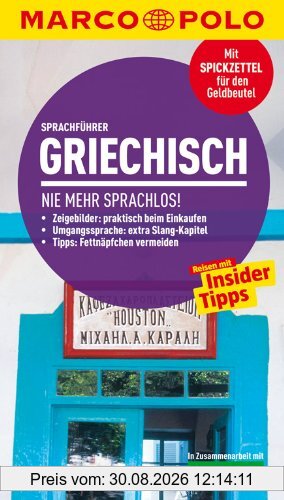 MARCO POLO Sprachführer Griechisch