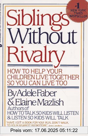 Binding : Taschenbuch, Edition : Reissue, Label : WmMorrowPB, Publisher : WmMorrowPB, NumberOfItems : 1, medium : Taschenbuch, numberOfPages : 219, publicationDate : 1988-05-02, releaseDate : 1988-05-02, authors : Adele Faber, Elaine Mazlish, ISBN : 0380705273