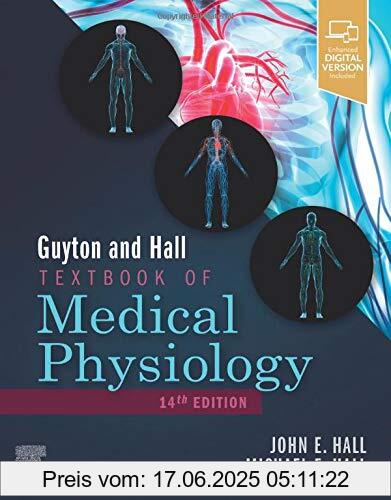 Brand : Elsevier, Binding : Gebundene Ausgabe, Edition : 14, Label : Elsevier, Publisher : Elsevier, medium : Gebundene Ausgabe, numberOfPages : 1152, publicationDate : 2020-06-16, authors : Hall PhD, John E., ISBN : 0323597122