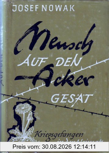 Mensch auf den Acker gesät