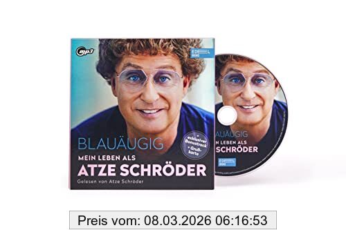 Blauäugig, Mein Leben Als Atze Schröder. Mit Exklusivem Bonustrack Und Grußkarte