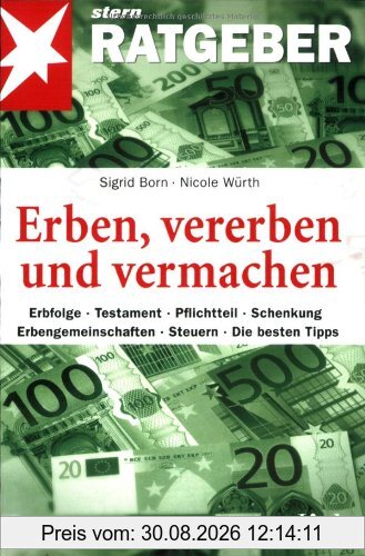 Erben, vererben und vermachen