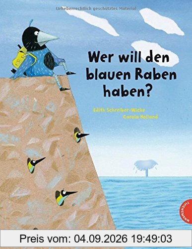 Wer will den blauen Raben haben?