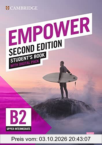 Empower Second edition B2 Upper Intermediate: Student’s Book with Digital Pack (Cambridge English Empower Second edition)