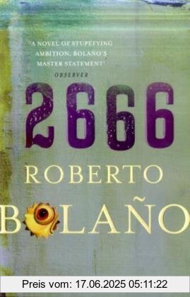 Binding : Taschenbuch, Edition : Unabridged, Label : Picador, Publisher : Picador, NumberOfItems : 1, Format : Ungekürzte Ausgabe, medium : Taschenbuch, numberOfPages : 898, publicationDate : 2009-07-04, authors : Roberto Bolaño, languages : english, ISBN : 0330447432