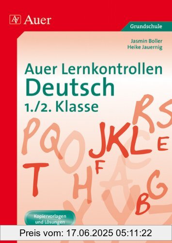 Binding : Broschiert, Edition : 2, Label : Auer Verlag in der AAP Lehrerfachverlage GmbH, Publisher : Auer Verlag in der AAP Lehrerfachverlage GmbH, medium : Broschiert, numberOfPages : 80, publicationDate : 2010-06-25, authors : Jasmin Boller, Heike Jauernig, languages : german, ISBN : 3403063569