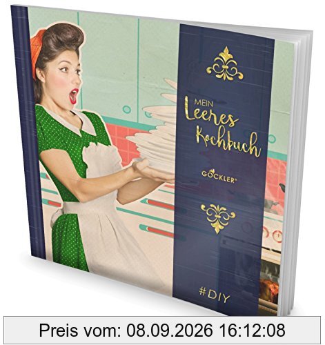 GOCKLER® Leeres Kochbuch: Ein Rezeptbuch zum Selbstgestalten/Selberschreiben