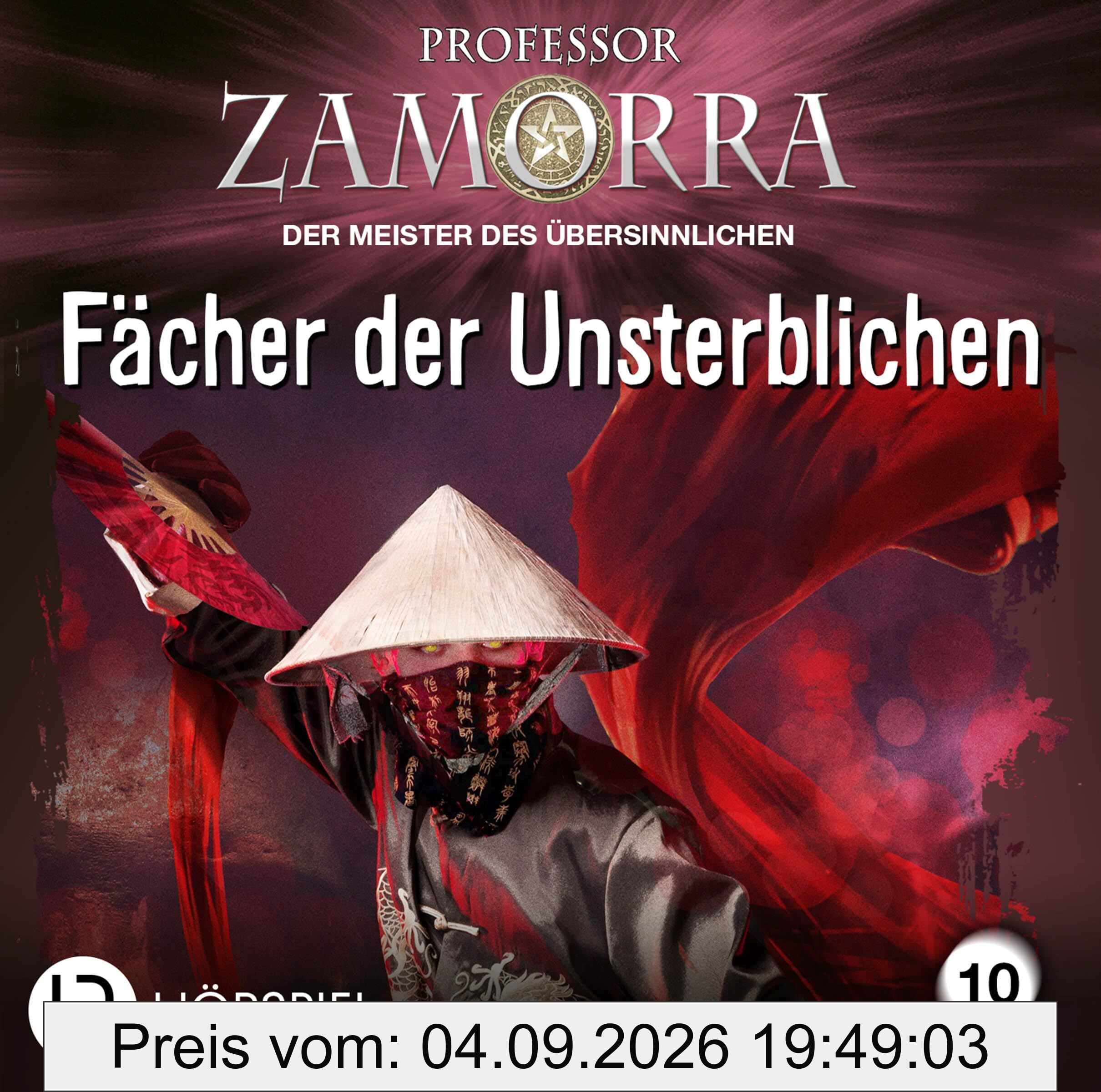 Professor Zamorra - Folge 10: Fächer der Unsterblichen. Hörspiel. (Professor Zamorra Hörspiele, Band 10)