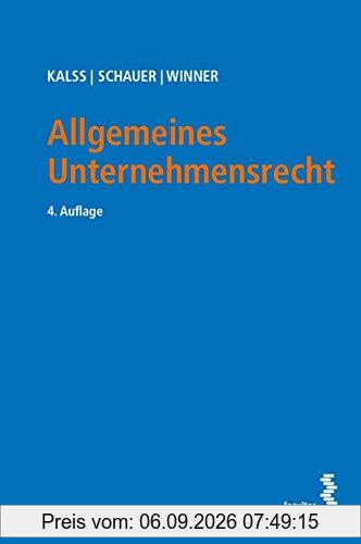 Allgemeines Unternehmensrecht und Wertpapierrecht
