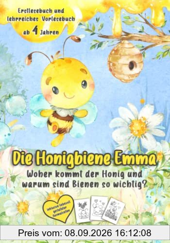 Die Honigbiene Emma: Woher kommt der Honig und warum sind Bienen so wichtig?