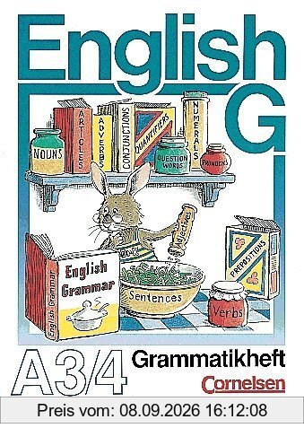 English G, Ausgabe A, Grammatikheft: Sekundarstufe I. 7. Schuljahr Gymnasien