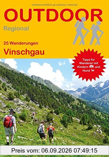 Vinschgau (25 Wanderungen) (Outdoor Regional)