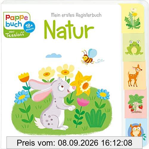 Mein erstes Registerbuch. Natur: Für Kinder ab 18 Monaten (Bilderbuch ab 18 Monate)