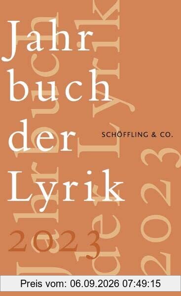 Jahrbuch der Lyrik 2023