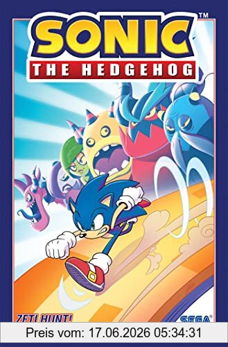 Ian Flynn Sonic The Hedgehog, Vol. 11, Zeti Hunt!