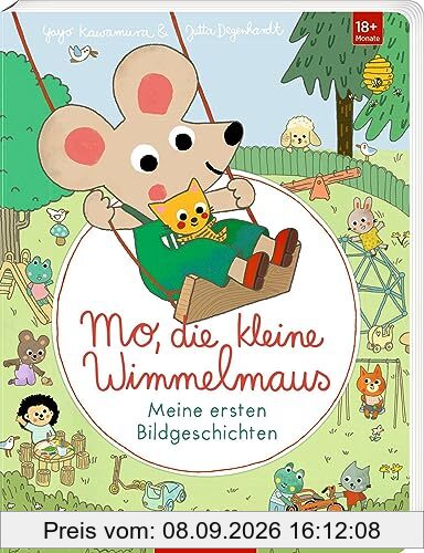 Mo, die kleine Wimmelmaus: Meine ersten Bildgeschichten: mit Suchspiel und lebendigem Wimmelbild als BuchBONUS