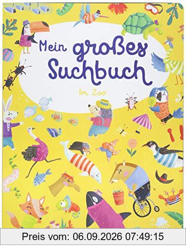 Mein großes Suchbuch: Im Zoo