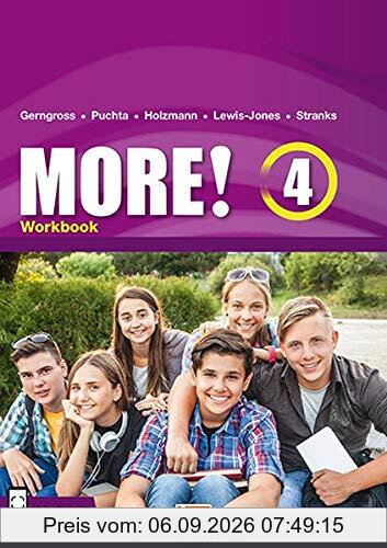 MORE! 4 Workbook Enriched Course mit E-Book+ NEU: SbNr 190481 (Helbling Languages)