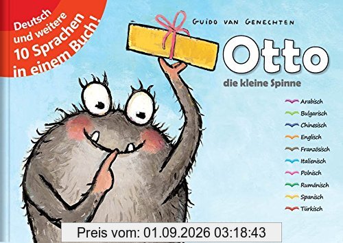 Otto - die kleine Spinne: (Elfsprachige Hardcover Edition)