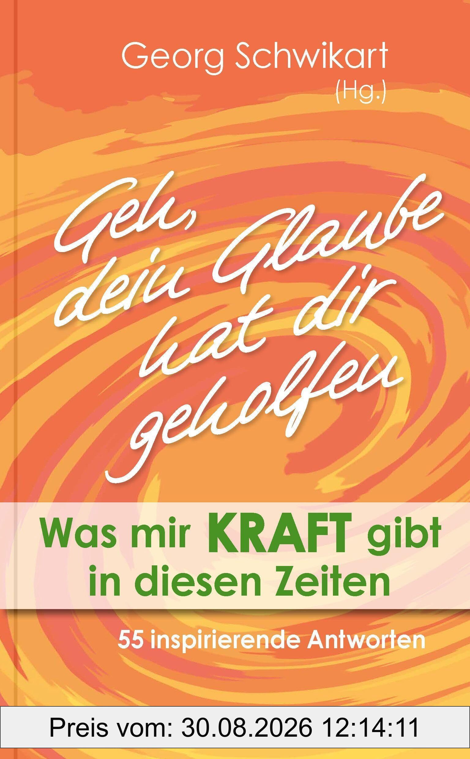 Geh, dein Glaube hat dir geholfen