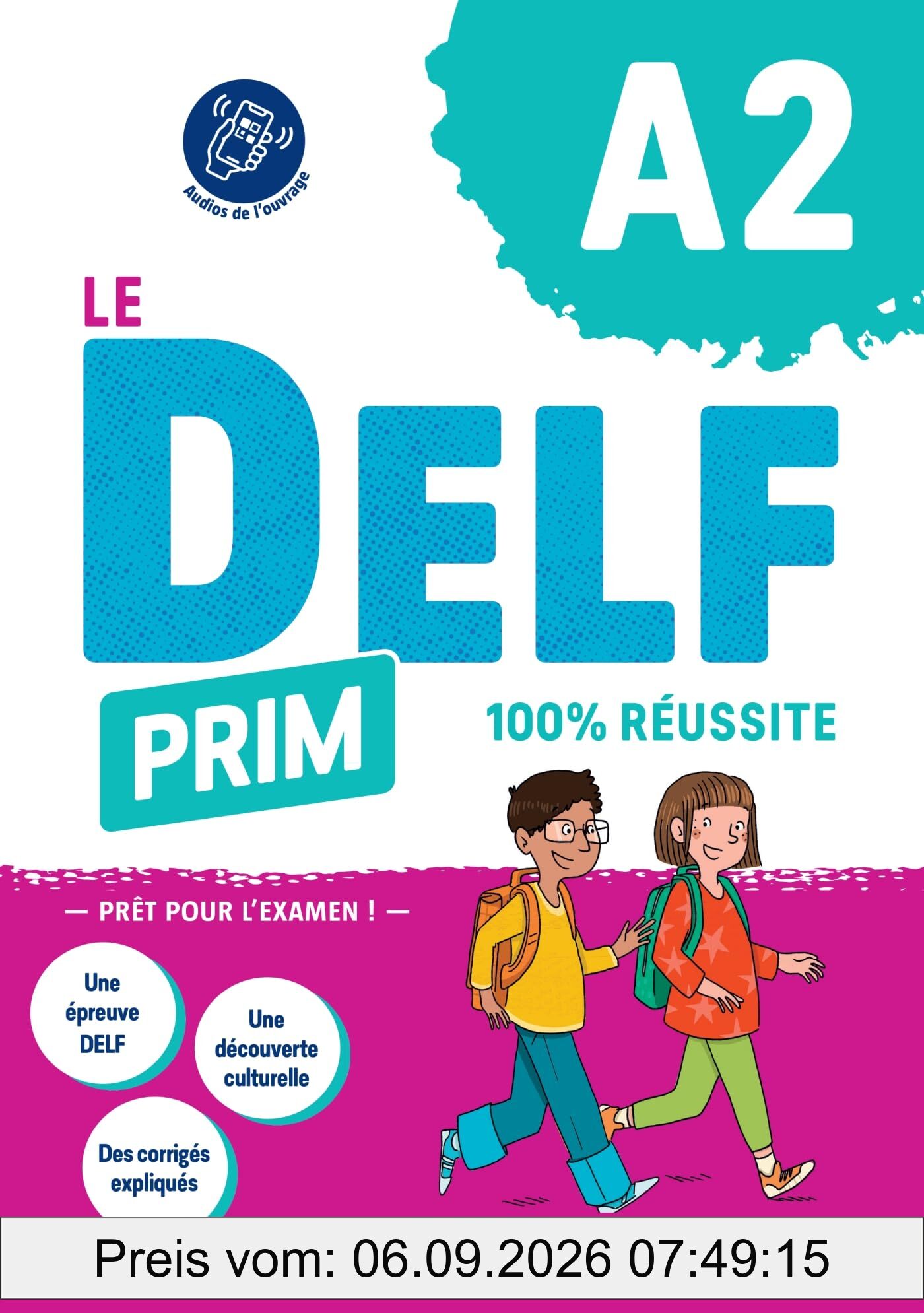 Le DELF Prim A2 100% réussite - Livre + didierfle.app