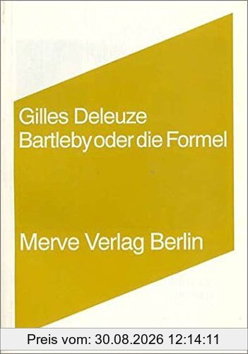 Bartleby oder Die Formel (IMD)