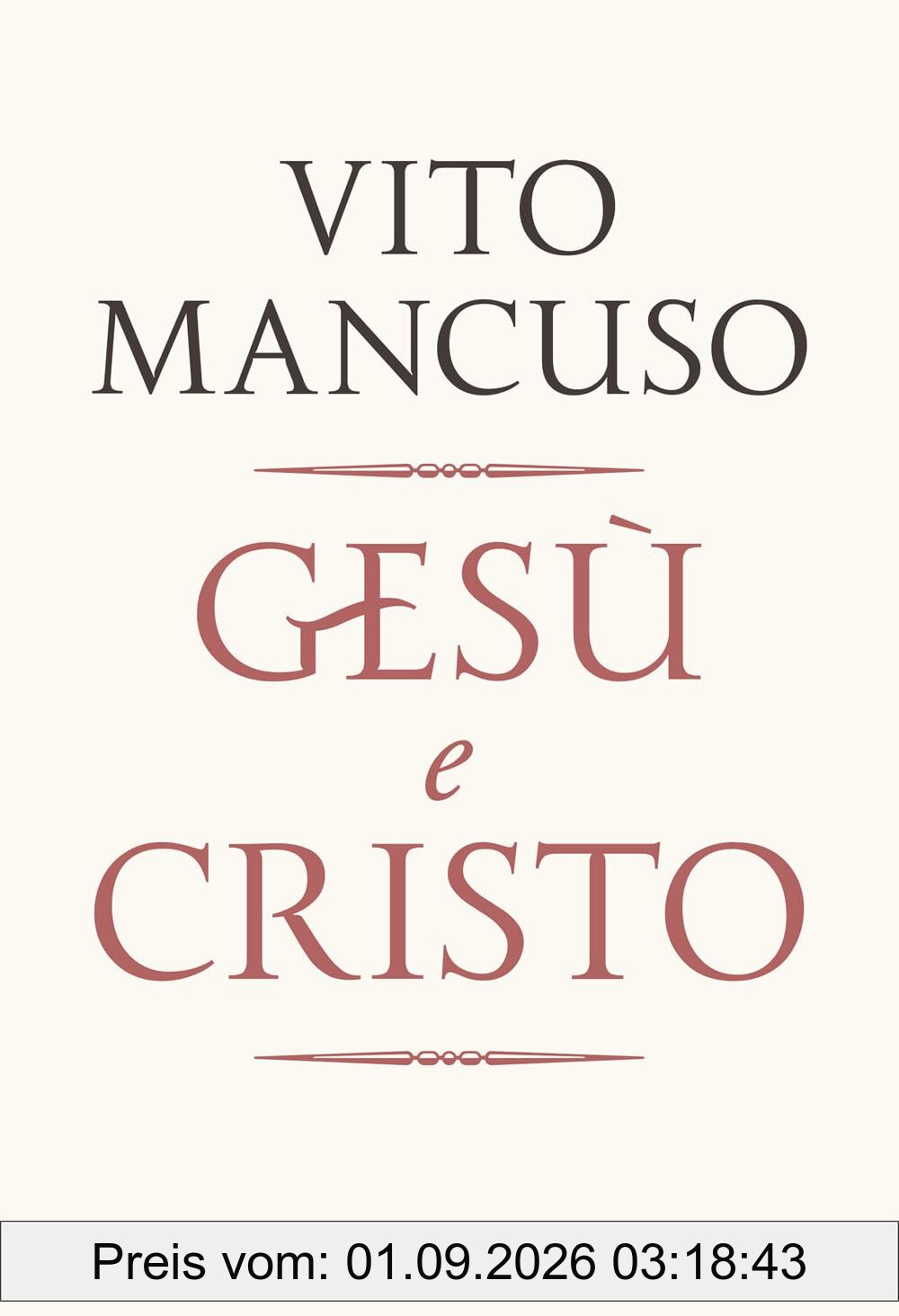 Gesù e Cristo (Saggi)