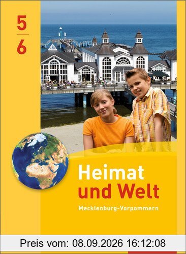 Heimat und Welt - Ausgabe 2014 für Regionale Schulen in Mecklenburg-Vorpommern: Schülerband 5 / 6