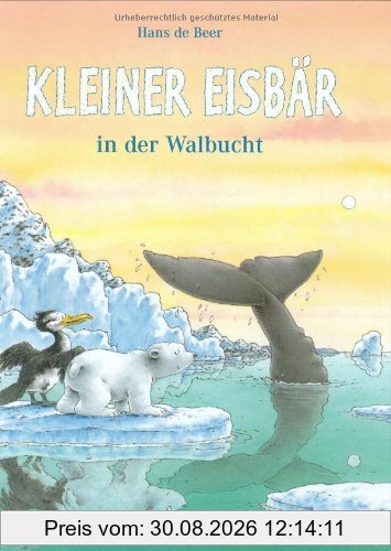Kleiner Eisbär in der Walbucht
