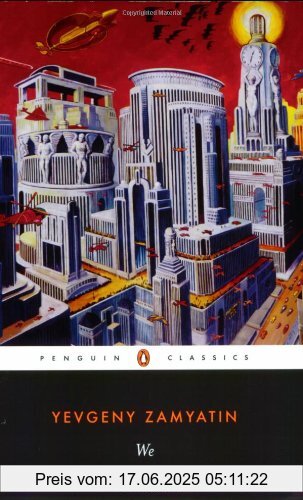 Binding : Taschenbuch, Edition : New Ed, Label : Penguin Classics, Publisher : Penguin Classics, NumberOfItems : 1, PackageQuantity : 1, medium : Taschenbuch, numberOfPages : 256, publicationDate : 1993-08-01, releaseDate : 1993-08-01, authors : Yevgeny Zamyatin, translators : Clarence Brown, languages : english, ISBN : 0140185852
