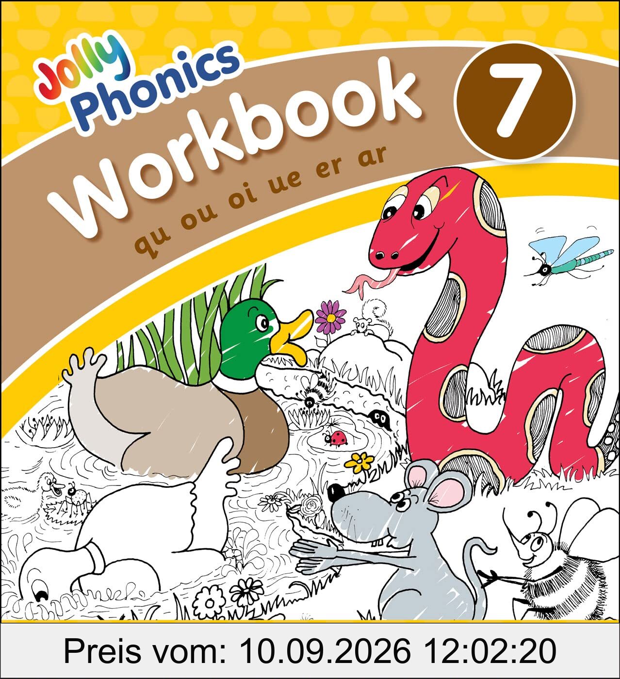 Jolly Phonics Workbook 7: in Precursive Letters (British English edition) (Jolly Phonics Workbooks, set of 1–7)