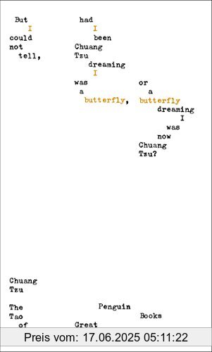 Binding : Taschenbuch, Edition : UK ed., Label : Penguin Classics, Publisher : Penguin Classics, NumberOfItems : 1, PackageQuantity : 1, medium : Taschenbuch, numberOfPages : 176, publicationDate : 2010-08-26, releaseDate : 2010-08-26, authors : Chuang-Tzu, ISBN : 0141192747