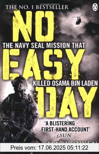 Binding : Taschenbuch, Label : Penguin, Publisher : Penguin, NumberOfItems : 1, medium : Taschenbuch, numberOfPages : 368, publicationDate : 2013-06-06, authors : Mark Owen, Kevin Maurer, languages : english, ISBN : 1405911891