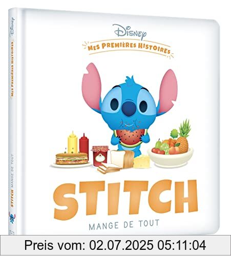 Die Buchhandlung in Oelde hat das Buch DISNEY - Mes Premières Histoires - Stitch mange de tout