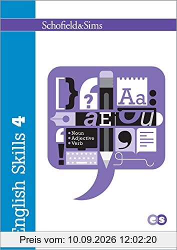 English Skills Book 4: Spelling, Punctuation and Grammar Practice (Year 5, Ages 9-10)