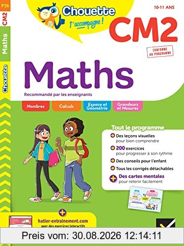 Maths CM2, 10-11 ans : conforme au programme