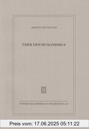 Binding : Broschiert, Edition : 11. Auflage., Label : Klostermann, Vittorio, Publisher : Klostermann, Vittorio, NumberOfItems : 2, medium : Broschiert, numberOfPages : 56, publicationDate : 2010-01-01, authors : Martin Heidegger, languages : german, ISBN : 3465040910