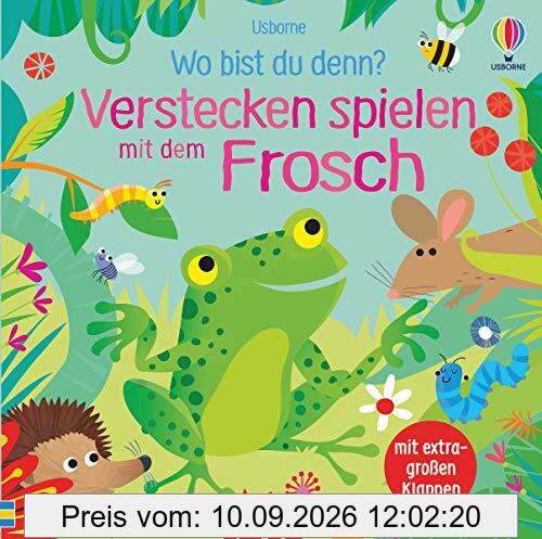 Wo bist du denn? Verstecken spielen mit dem Frosch