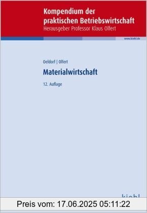 Binding : Broschiert, Edition : 12., erhebl. überarb. Auflage, Label : Kiehl, Publisher : Kiehl, medium : Broschiert, numberOfPages : 494, publicationDate : 2008-09-29, authors : Gerhard Oeldorf, Klaus Olfert, languages : german, ISBN : 3470541426