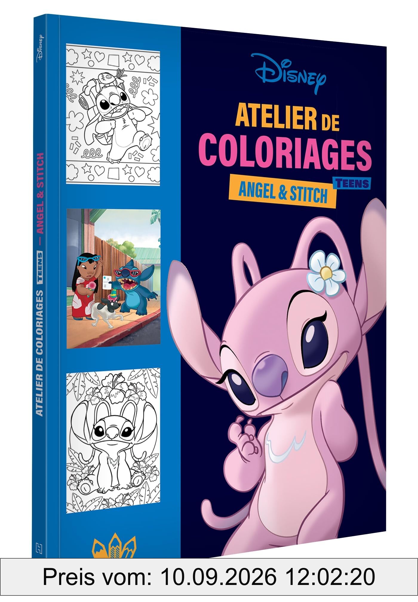 DISNEY TEENS : Atelier de coloriages : Angel et Stitch