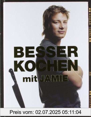 Die Buchhandlung in Oelde hat das Buch Besser kochen mit Jamie Oliver