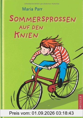 Sommersprossen auf den Knien