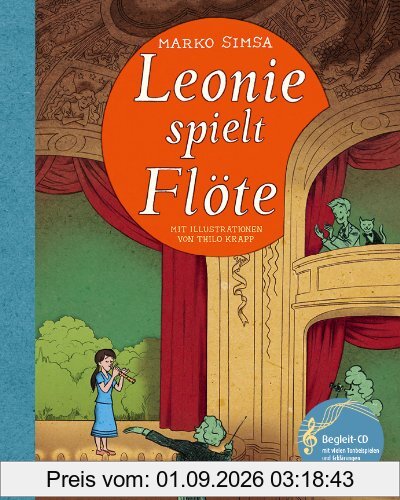 Leonie spielt Flöte