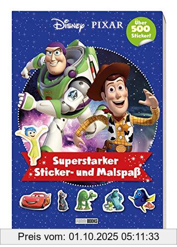 Disney PIXAR: Superstarker Sticker- und Malspaß: über 500 Sticker!: Mit über 500 Stickern