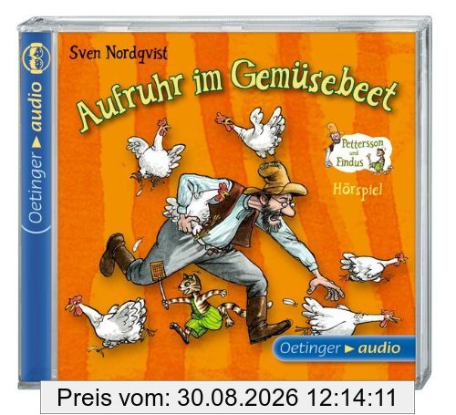 Aufruhr im Gemüsebeet (CD): Hörspiel, ca. 31 min.