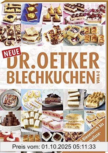 Neue Blechkuchen von A - Z