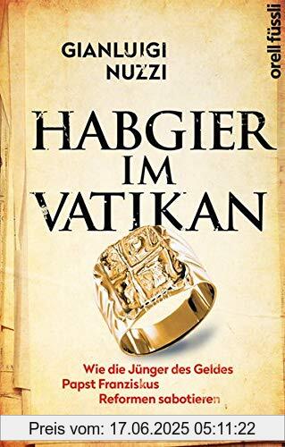 Binding : Gebundene Ausgabe, Label : Orell Füssli Verlag, Publisher : Orell Füssli Verlag, medium : Gebundene Ausgabe, numberOfPages : 350, publicationDate : 2020-09-18, authors : Gianluigi Nuzzi, translators : Walter Kögler, Christine Ammann, ISBN : 3280057353