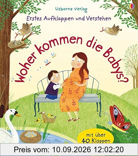 Erstes Aufklappen und Verstehen: Woher kommen die Babys?