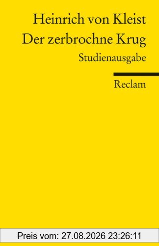 Der zerbrochne Krug: Studienausgabe