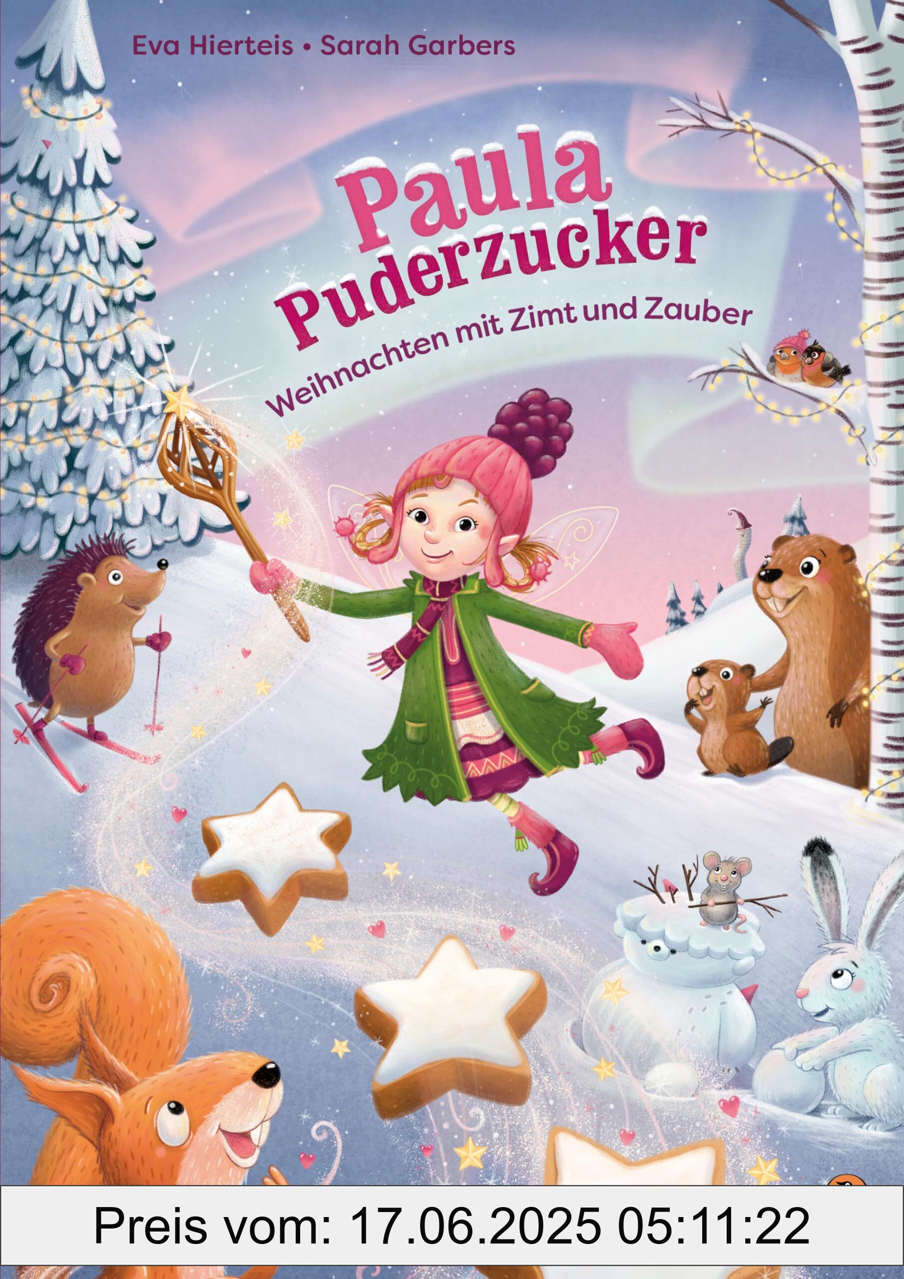 Binding : hardcover, Edition : Originalausgabe, Label : Paula Puderzucker – Weihnachten mit Zimt und Zauber : Vorlesespaß ab 4 Jahren in 24 Kapiteln, medium : hardcover, numberOfPages : 144, publicationDate : 2024-10-02, releaseDate : 2024-10-02, languages : german, ISBN : 3328301801